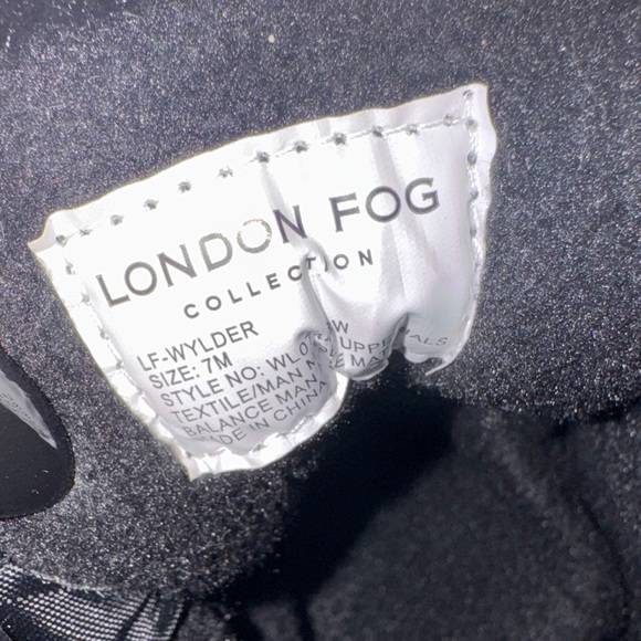 London Fog Women's Black Quilted Winter Boots - Picture 3 of 3